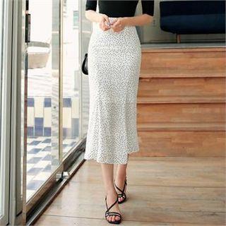 Tall Size Polka-dot Mermaid Skirt