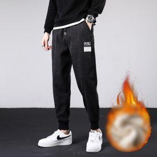 Corduroy Straight Leg Jogger Sweatpants