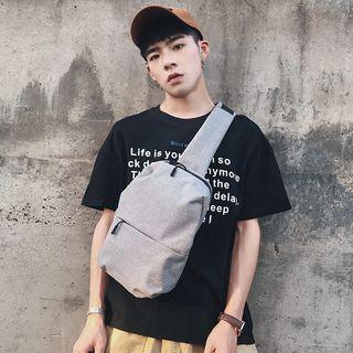 Canvas Sling Bag Gray - One Size