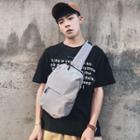Canvas Sling Bag Gray - One Size