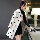 Dotted Snap-button Coat