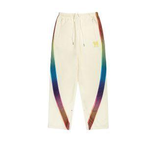 Gradient Panel Loose Fit Sweatpants