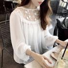Embroidered Panel Blouse
