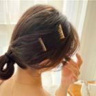 Set Of 2: Alloy Hair Comb
