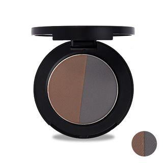 Colornique - Eyebrow Compact (#02 Sweet Brown / Ash Brown)