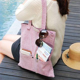 Pocket-trim Lightweight Shopper Bag