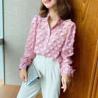 Heart Detail Blouse