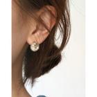 Vintage-style Faux-gem Earrings
