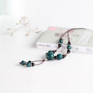 Beaded Drop Necklace