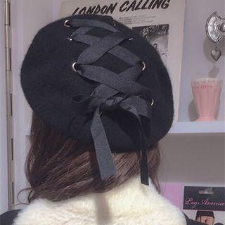 Ribbon Beret Hat