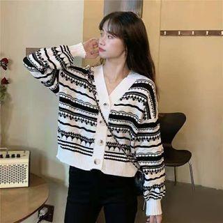 Striped Cardigan / Camisole