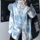 Tie-dyed Shirt Blue - One Size