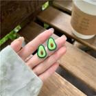 Avocado Resin Earring