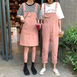 Mini Jumper Denim Dress / Jumper Jeans