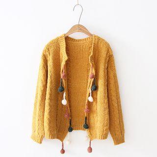 Fringe Accent Cardigan