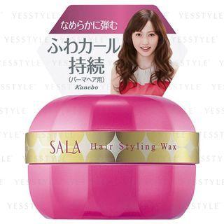 Kanebo - Sala Hair Styling Wax (deep Pink) (for Long And Curly Hair) 90g