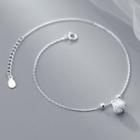 Dandelion Anklet 1 Pc - Silver - One Size