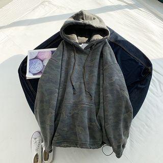 Fleece-lined Camo Hoodie