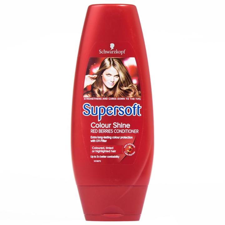 Schwarzkopf - Supersoft Red Berries Conditioner Colour Shine 250ml