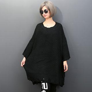 Ripped Chunky Sweater