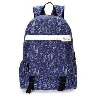 Print Supportive Backpack