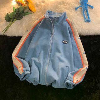 Applique Color Block Jacket