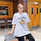 Vintage Graphic Print T-shirt