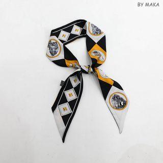 Dog Narrow Scarf Hair Tie