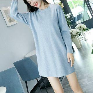 Button Back Knit Dress