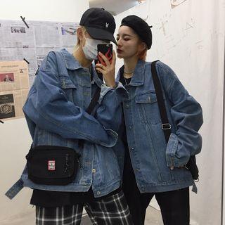 Couple Matching Long-sleeve Denim Jacket