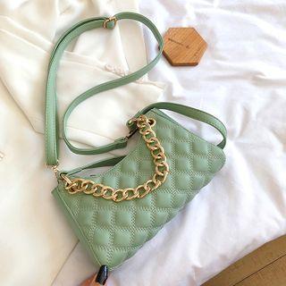 Quilted Plain Crossbody Bag