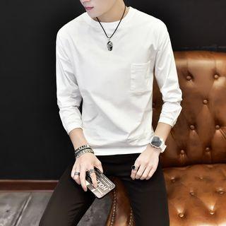 Plain Pocketed Pullover
