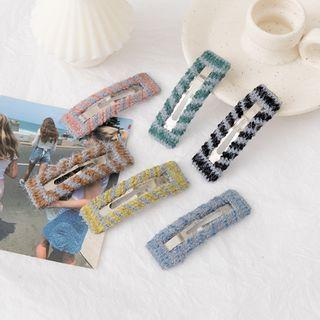Two-tone Rectangle Hair Clip