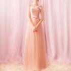 Bow Detail One-shoulder Evening Gown