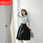 Work Shirt / A-line Skirt / Pencil Skirt / Set