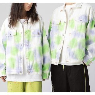 Long-sleeve Tie Dye Jacket