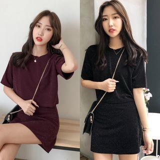 Set: Bling Bling Top + Skirt