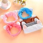 Fabric Cat Ear Face Wash Headband Random - One Size