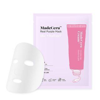 Skinrx Lab - Madecera Real Mask - 5 Types Purple
