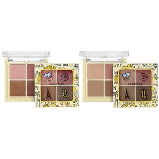 Faux Pas Paris - Motd Shadow Palette - 2 Colors #01 Small Rain