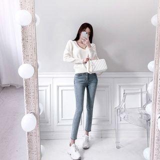 Chain-trim Knit Top