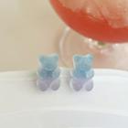 Bear Gradient Epoxy Earring