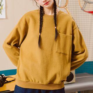 Pocket-detail Knit Sweater
