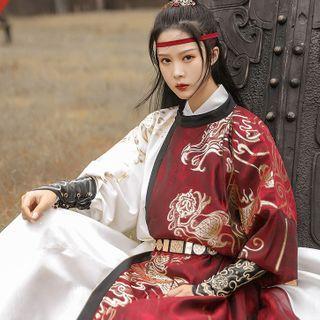 Hanfu Long-sleeve Top / Bracelet