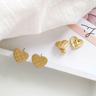 Alloy Heart Earring