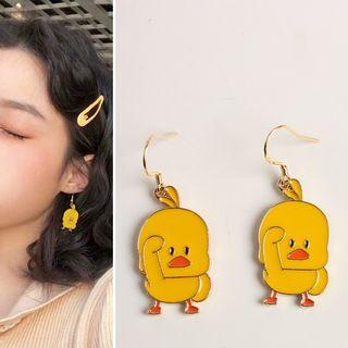 Alloy Duck Dangle Earring