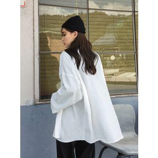 Plain Cotton Shirt In 3 Types