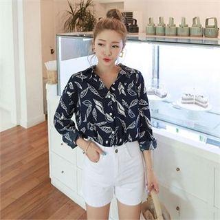 Long-sleeve Foliage Shirt