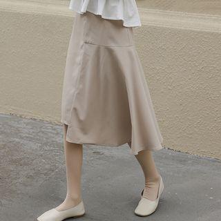 Midi Asymmetric Skirt