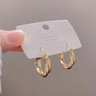 Mini Hoop Earring E4838 - Gold - One Size